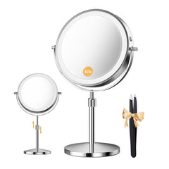 tubbede makeup mirror 9-inch surface view for precise makeup grooming