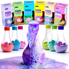 Tubby Tots Bath Potion Kit 6-pack packshot shows colorful, kid-friendly bath science fun