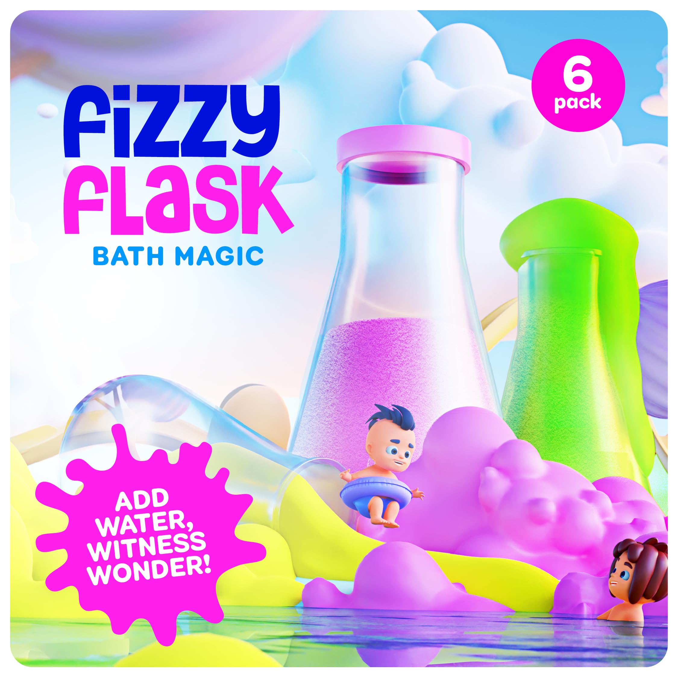 Tubby Tots bath kit gift idea—colorful, science-themed present for kids