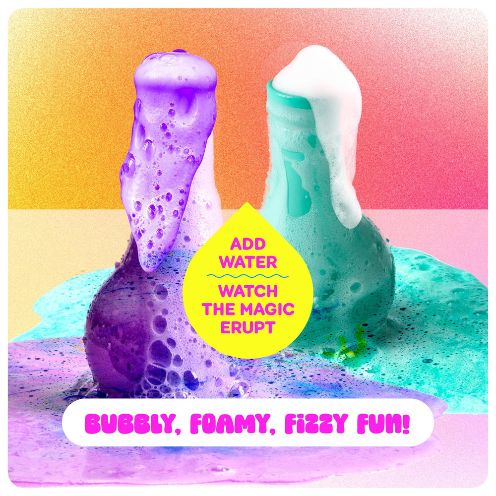 Tubby Tots color eruption purple fizz sparks playful bath time