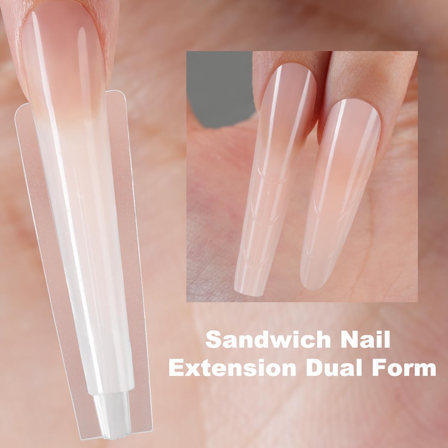 Tucepu Sandwich Nails Dual Forms simplify extensions for busy salons and home manicures.