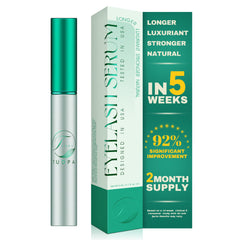 TUDPA Eyelash Growth Serum bottle close-up for gentle lash care.