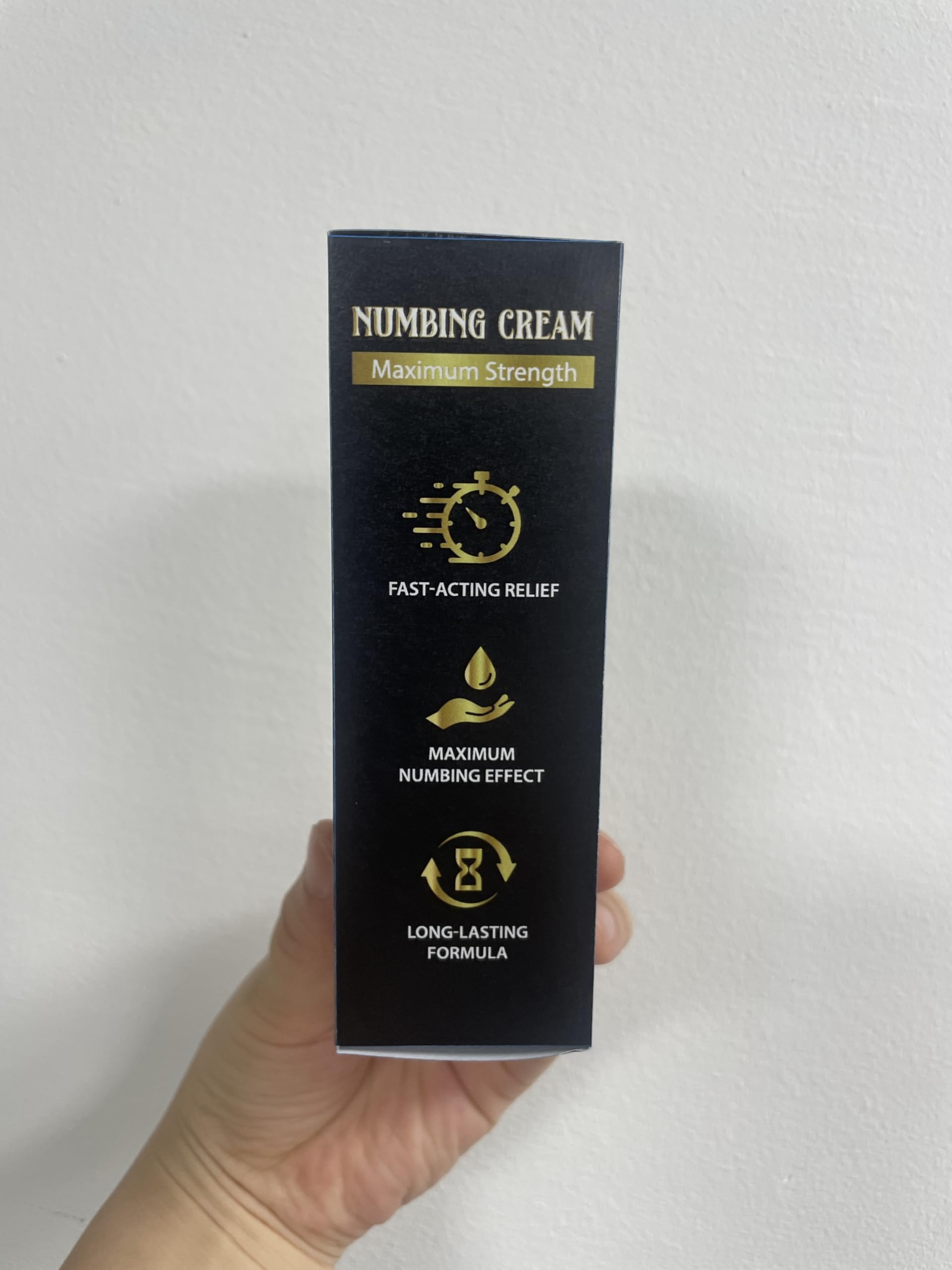 Tuiwaro Numbing Cream patch-test reminder visual for safe skin use
