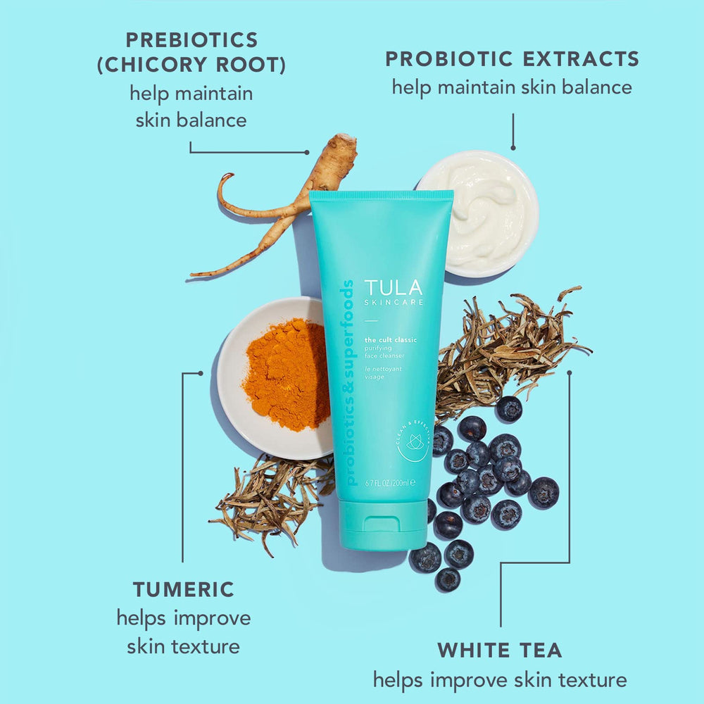 TULA 24-7 Moisture Cream texture reveals weightless hydration for comfort.