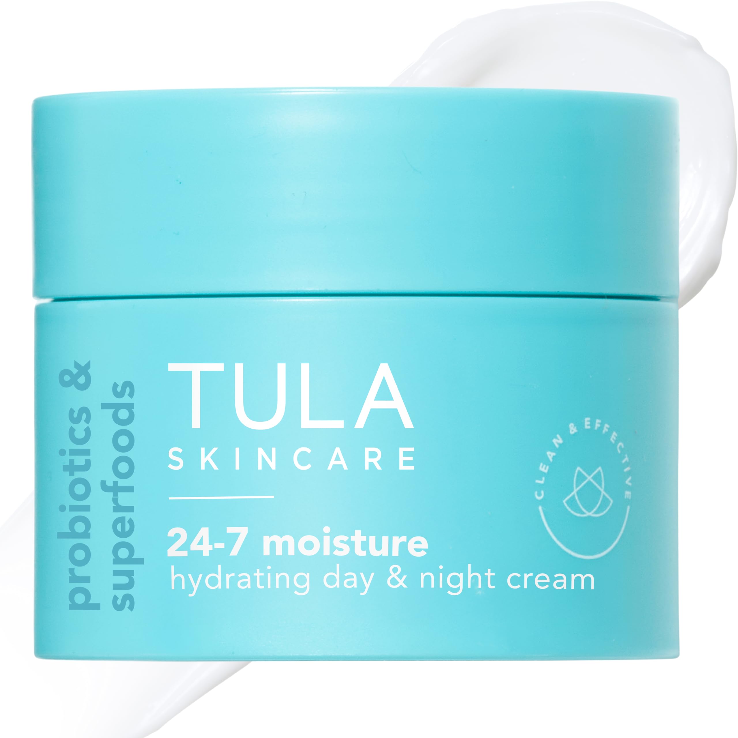 TULA 24-7 Moisture travel-size bottle delivers on-the-go hydration.