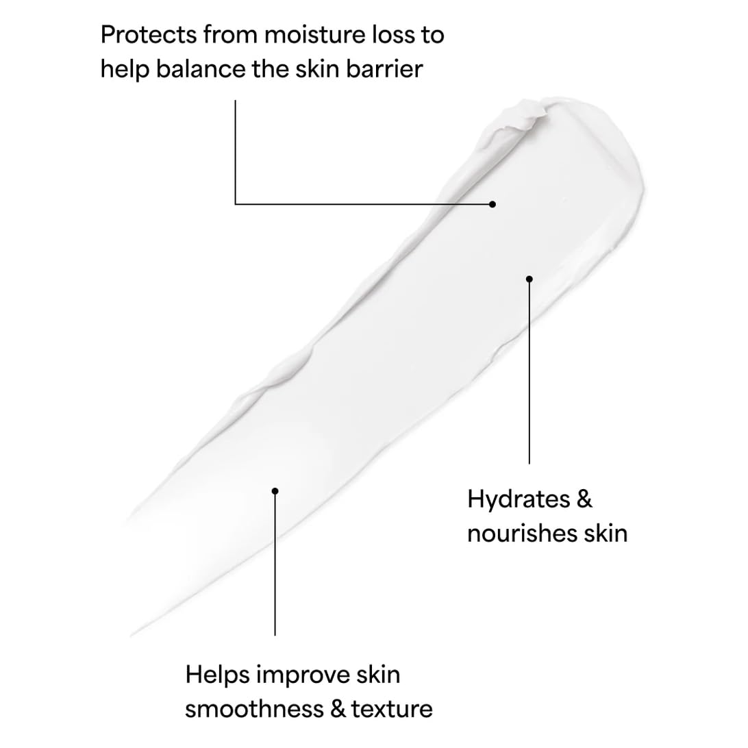 TULA Barrier Balance cream closeup emphasizes creamy texture for gentle massage.