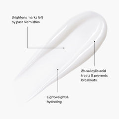 TULA Breakout Star moisturizer texture close-up showing lightweight, fast-absorbing finish.