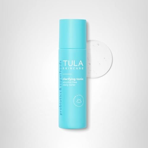 TULA Clarifying Tonic glow after use on clean skin.