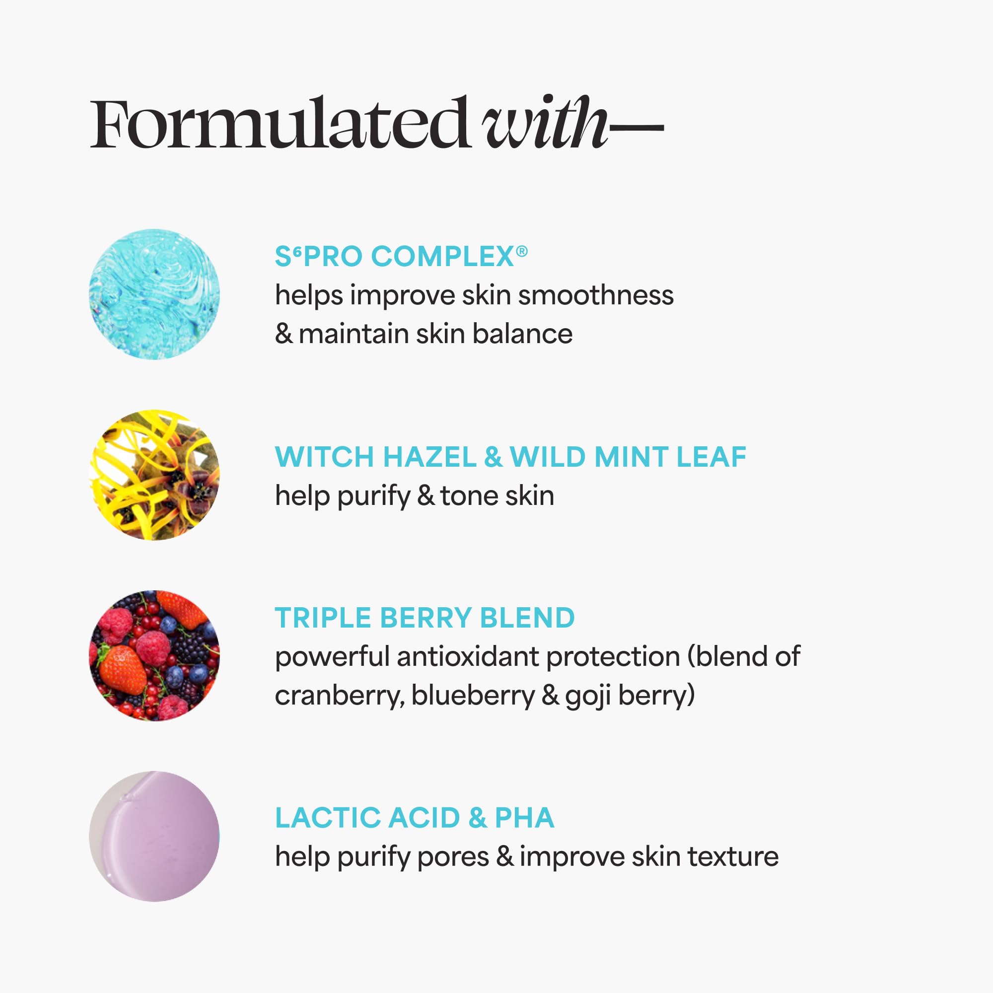 TULA Clarifying Tonic ingredients include witch hazel and niacinamide.