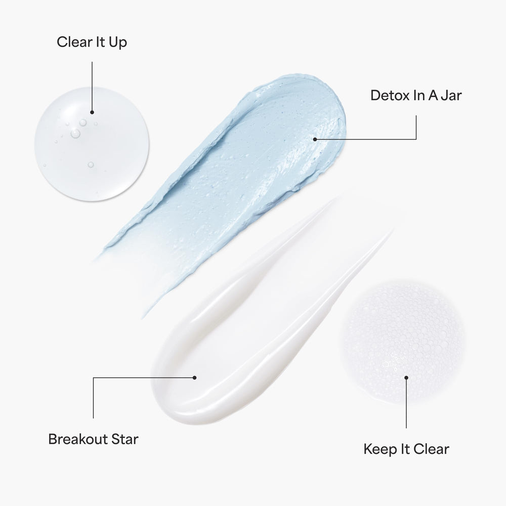 TULA Clear Skin Starters correcting gel tube helps refine pores and balance skin tone.