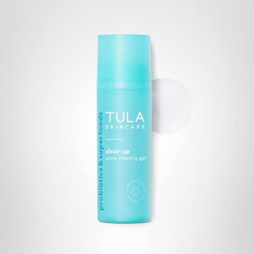 TULA Clear Up packaging highlighting salicylic and azelaic acids.