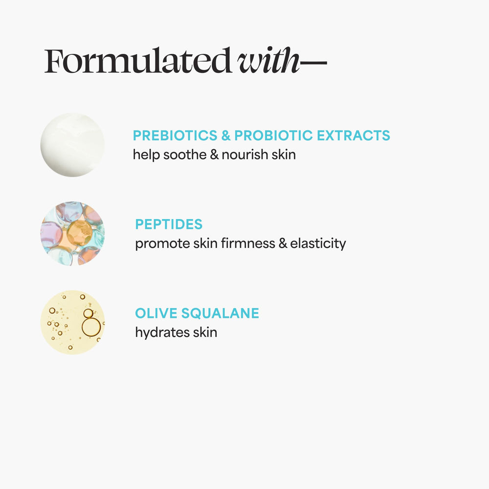Close-up of gentle patting around eye with TULA eye cream for nourishment.