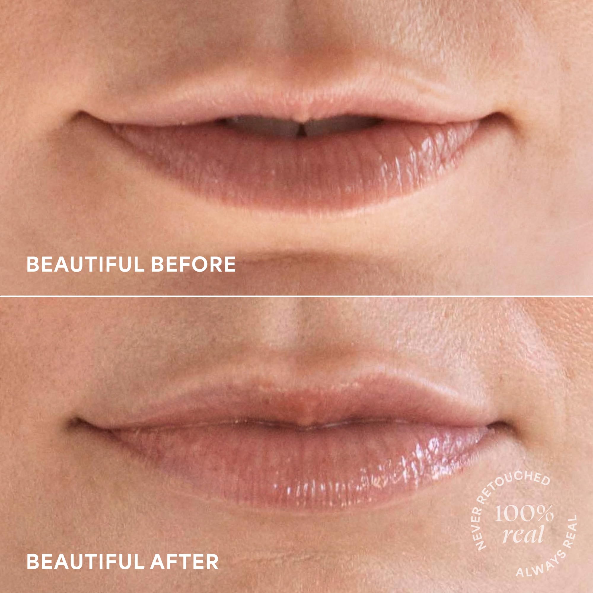 TULA Glaze Lip Maple hyaluronic acid for moist lips and subtle fullness.