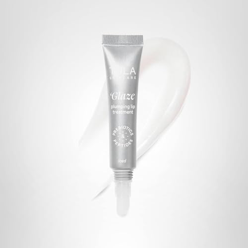TULA Glaze Plumping Lip Treatment Iced lifestyle shot for on-the-go hydration