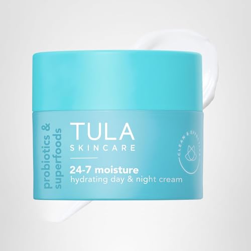 TULA packaging display communicates clean, clinically proven formulation.