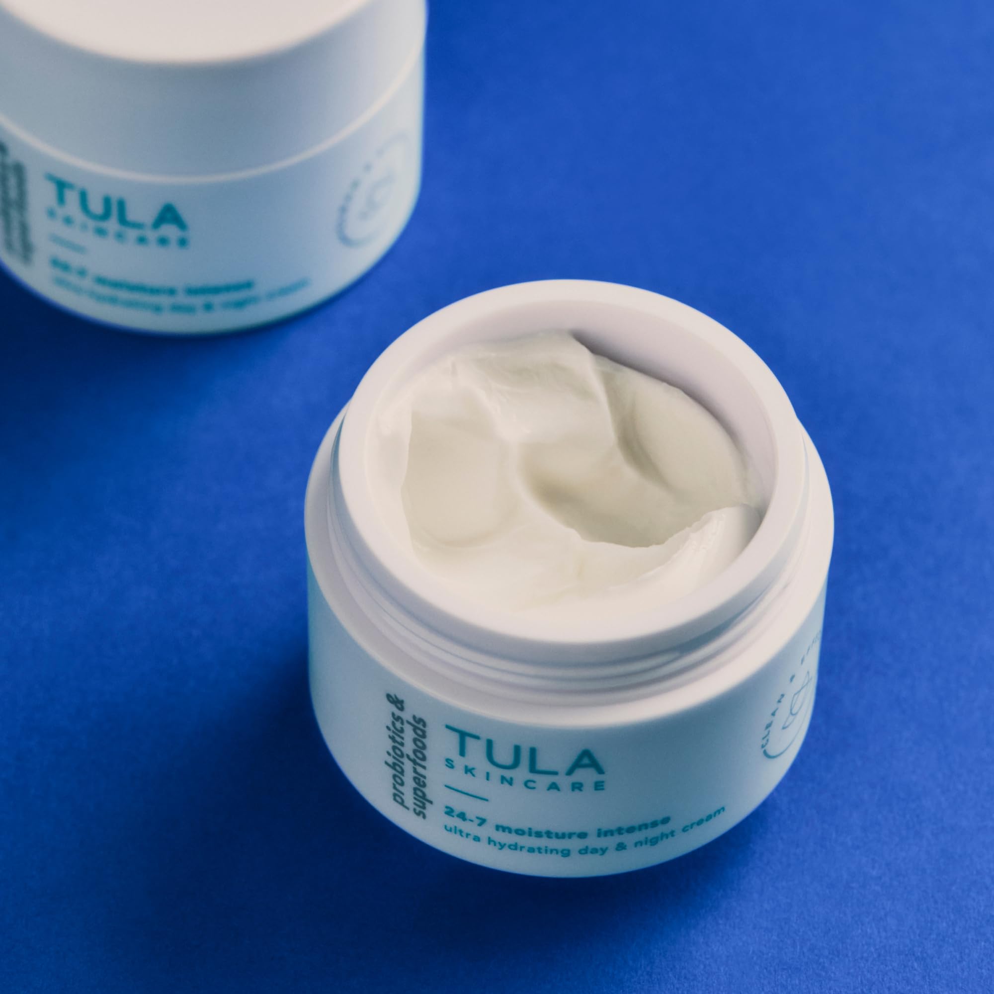 TULA probiotics and superfoods ingredients graphic emphasizing natural nourishment.