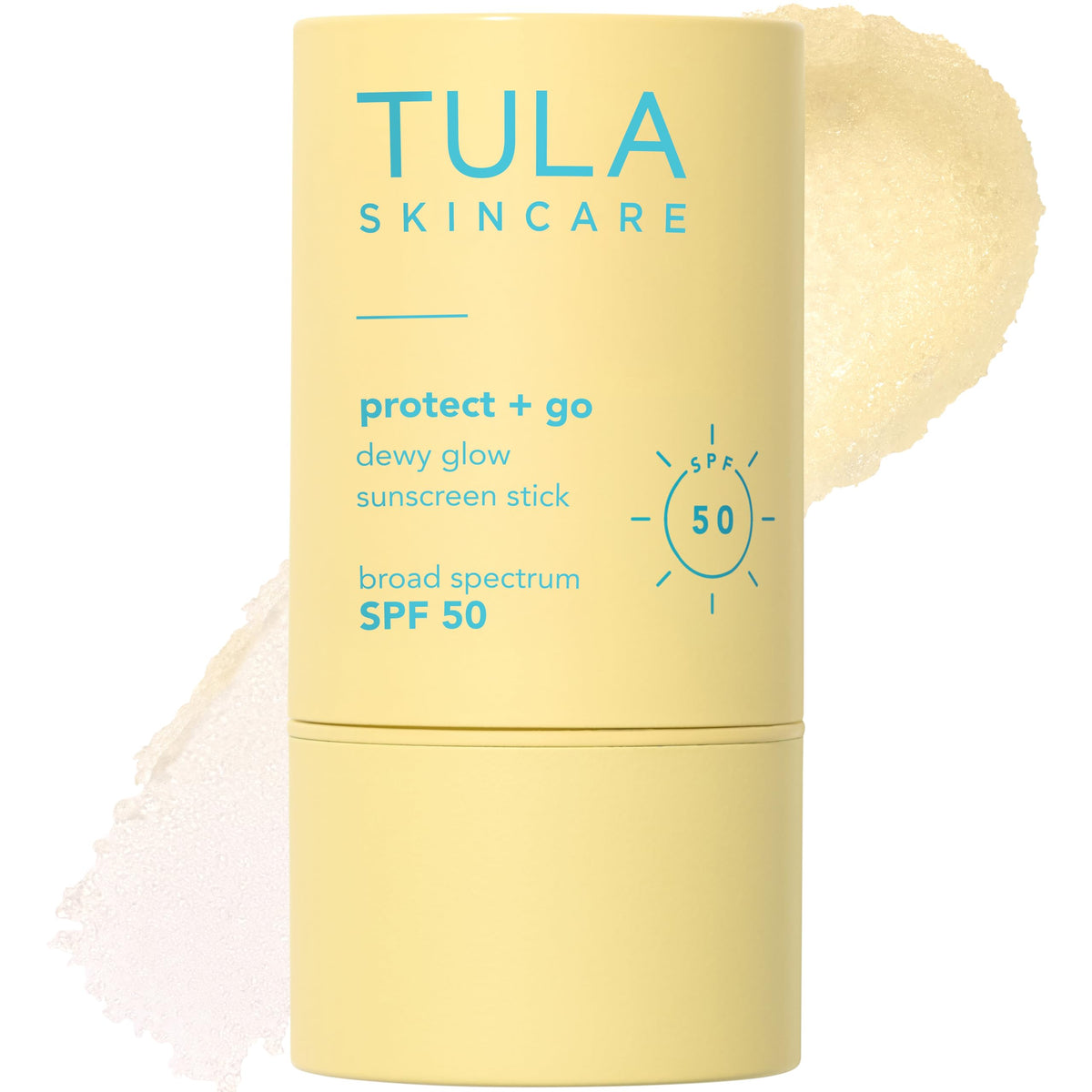TULA Protect Glow sunscreen stick packaging for on-the-go protection
