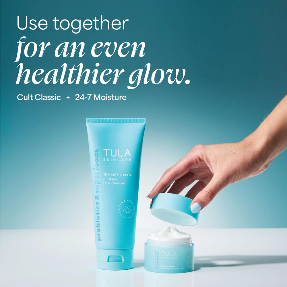 TULA Purifying Face Cleanser 1.67 oz includes a 30-day return policy option