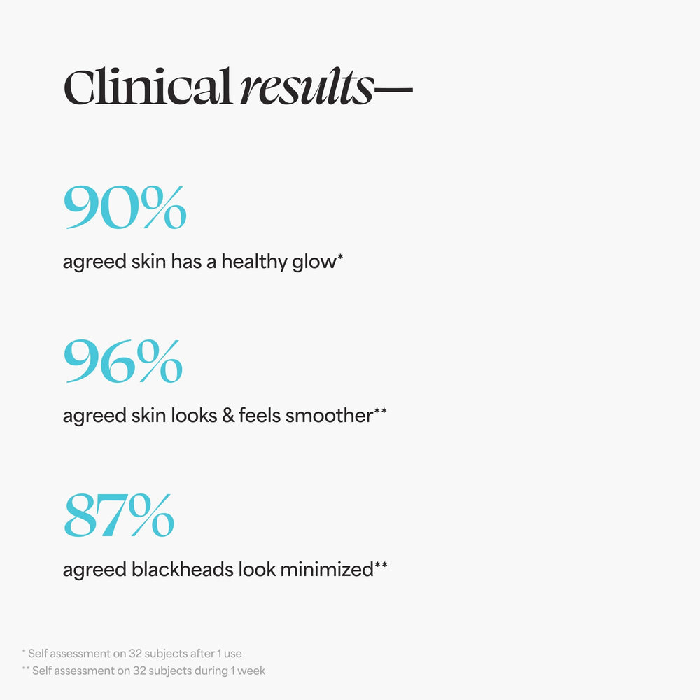 TULA So Poreless probiotics show balanced skin texture during daily use.