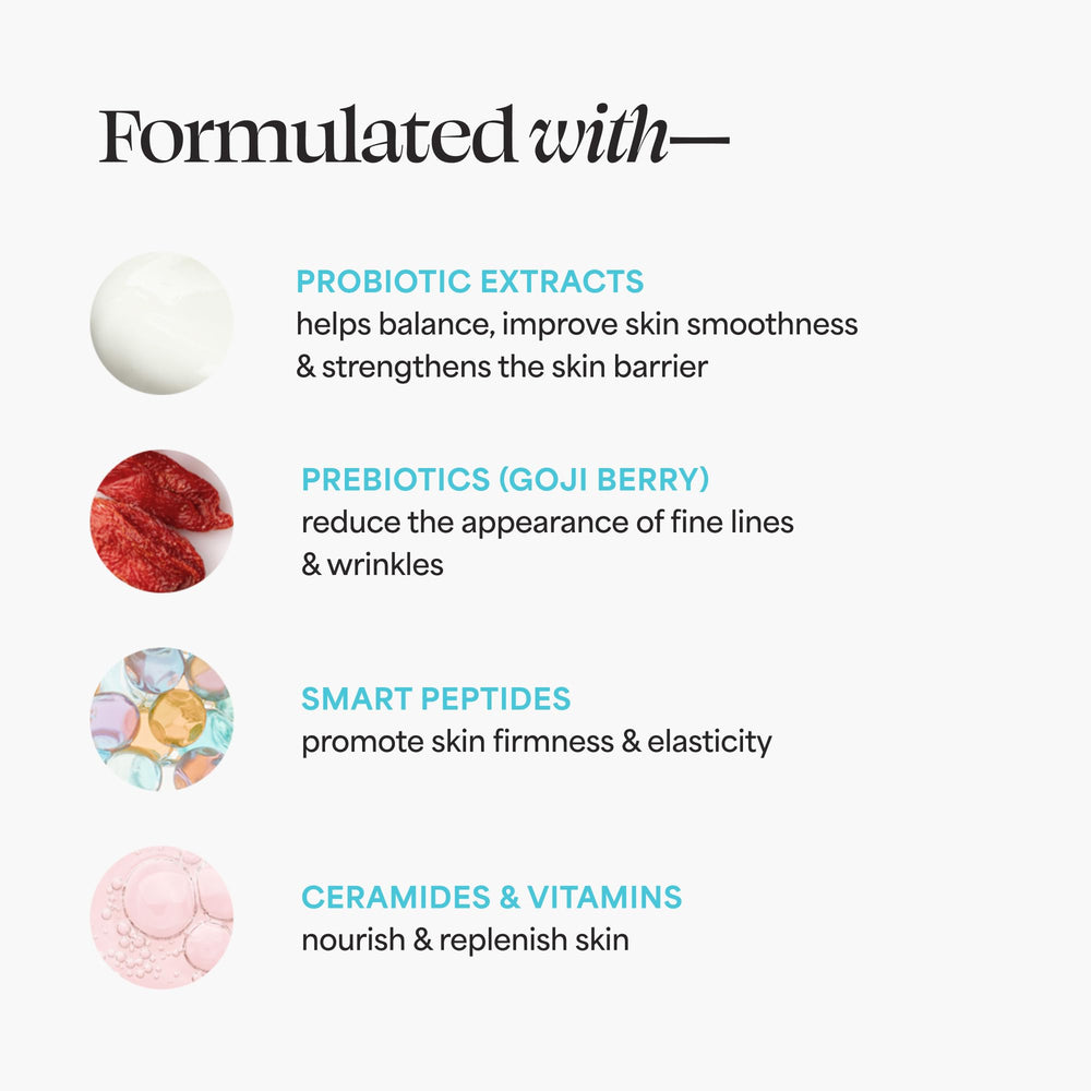 TULA Protect + Plump gel-cream massage illustrates quick absorption without heaviness.