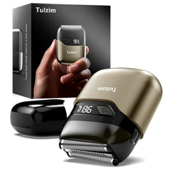 Tulzim electric foil shaver highlights three head design for precise contouring and efficient shaving