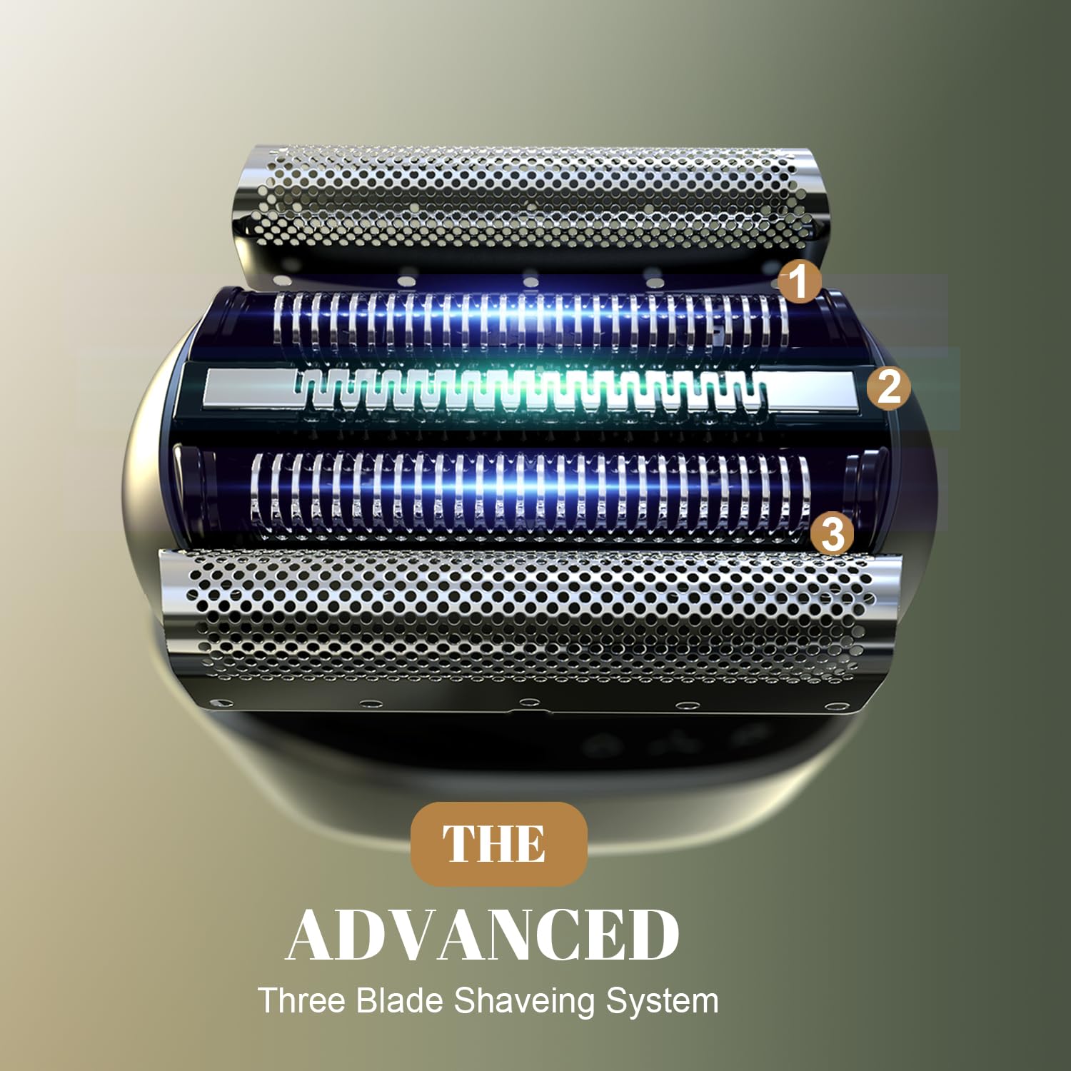 Tulzim hypoallergenic foil close-up conveys comfortable contact with sensitive skin.