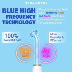 TUMAKOU four tubes high-frequency wands enabling versatile skincare routines