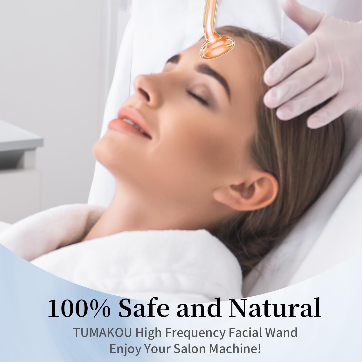 TUMAKOU tongue attachment enables precise contouring on delicate facial areas