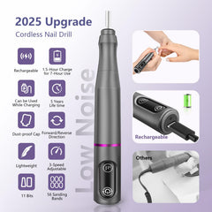 TUOBEO drill attachments with 11 bits widen manicure and pedicure options.