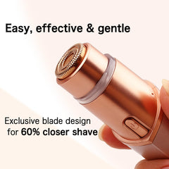 Tuokiy Gen3 hypoallergenic blades close-up suitable for all skin types.