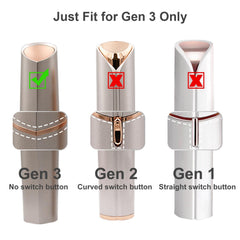 Tuokiy Gen3 replacement heads blade detail for precise hair removal performance.