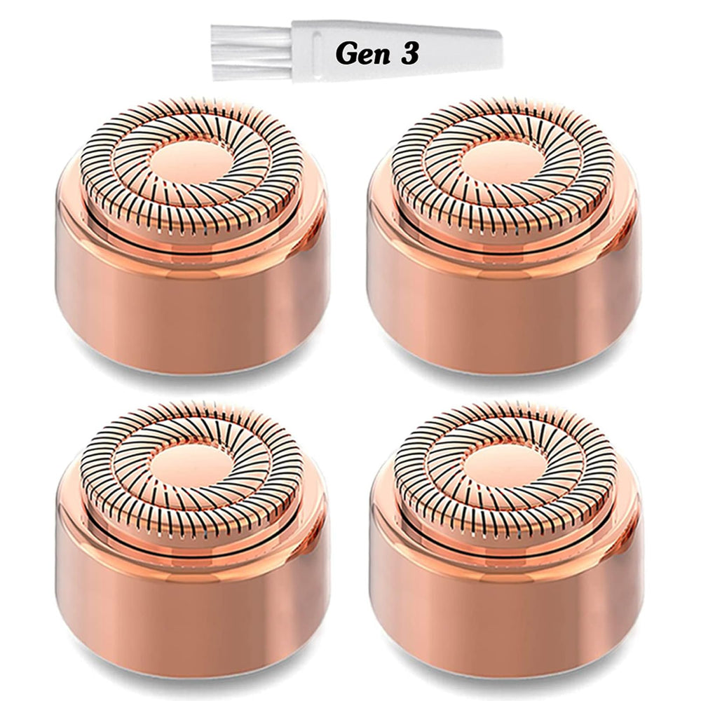 Tuokiy Gen3 replacement heads close-up show precision blades for smooth, long-lasting results.