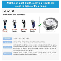 Tuokiy HQ8 head installation view demonstrates easy fit and alignment.