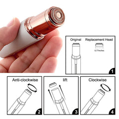 Tuokiy replacement heads washable design tabs for effortless cleaning.