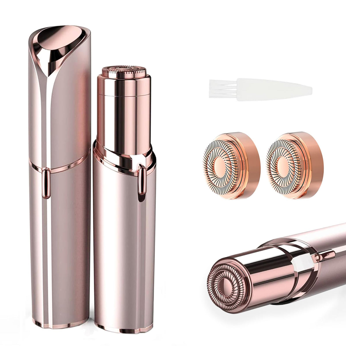Tuokiy women face shaver compact design for quick on-the-go hair removal