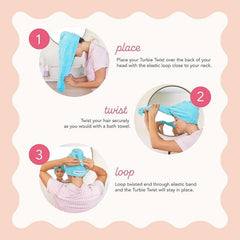 Turbie Twist microfiber towel quick-dry design for travel days.
