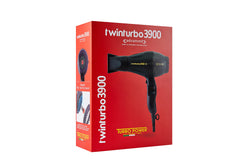 Turbo Power Twin Turbo 3900 heat element low-heat zones for controlled, even drying.
