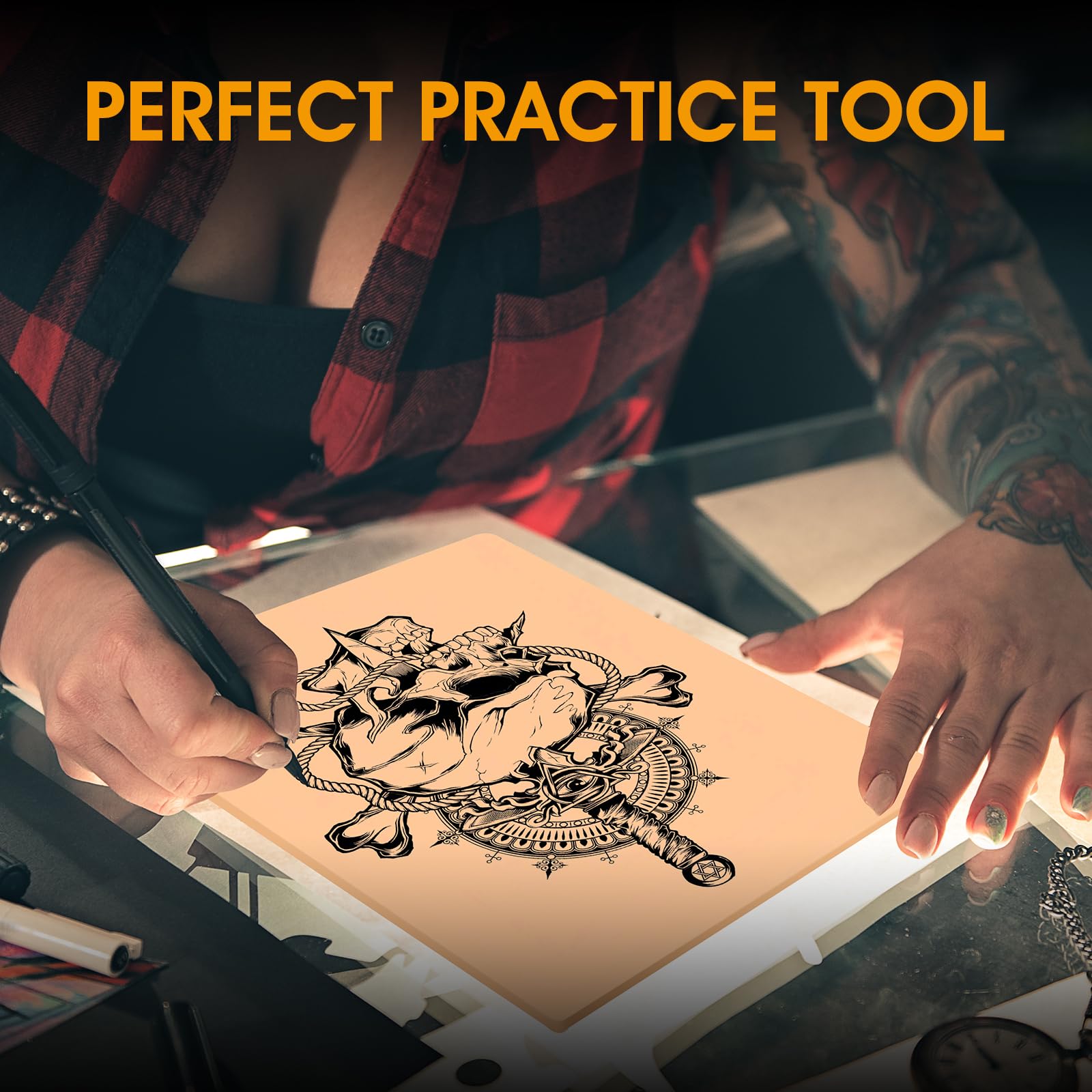 TUXIYA premium synthetic leather tattoo skin with skin-like feel for realistic training