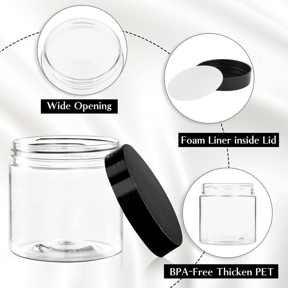 Tuzazo 4oz container with size reference showing 2.16-inch diameter.