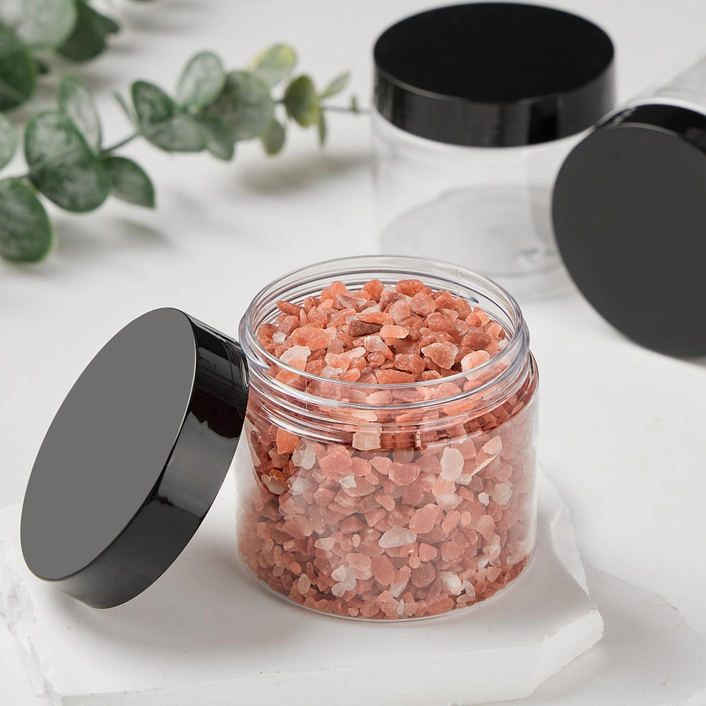 TUZAZO label-ready 6oz jar helps organize products with easy identification.