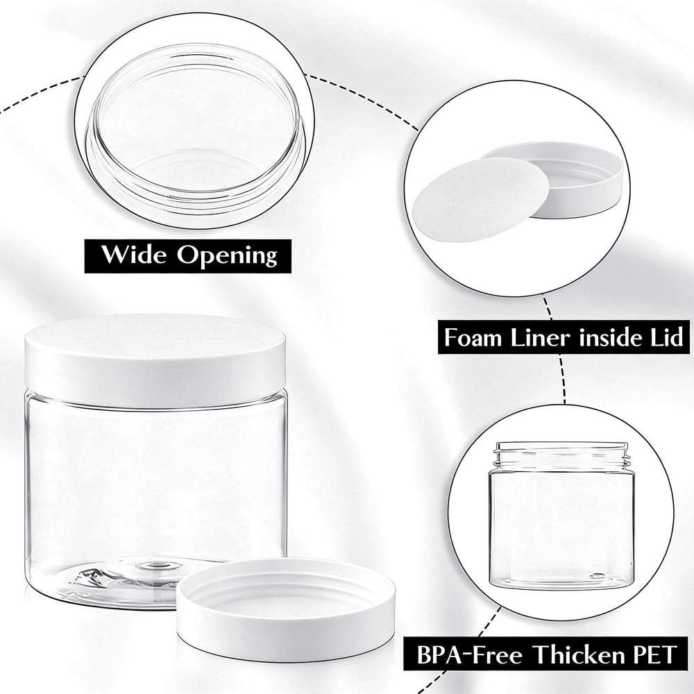 Tuzazo airtight seal 6oz jar keeps products secure during transport.