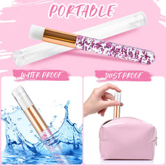 TUZAZO glitter crystal eyelash cleanser brush provides gentle cleansing with sparkle
