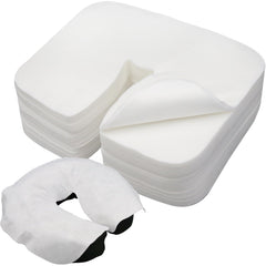 Tvvcalk disposable face cradle covers packaged for easy single-use setup and quick turnover.