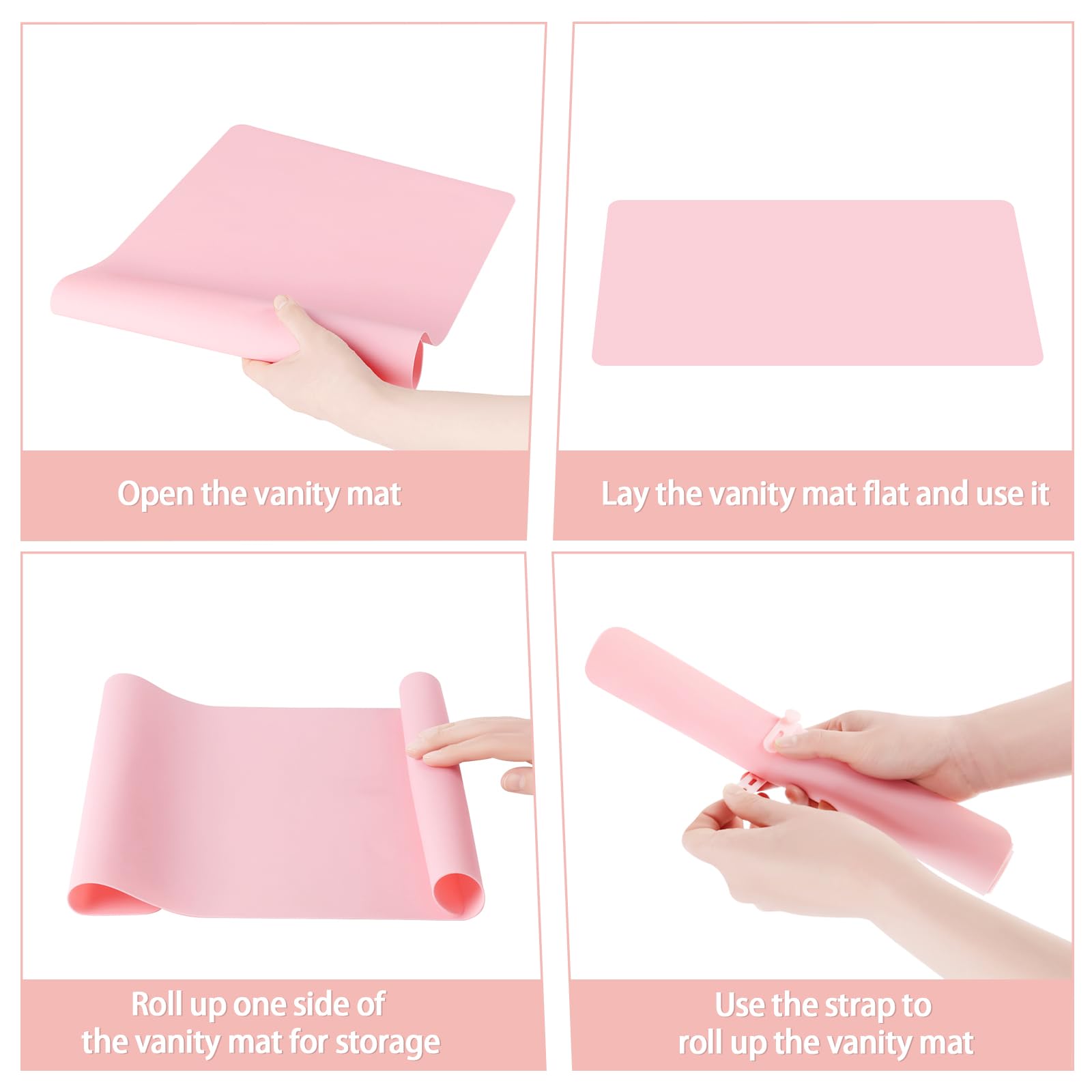 TWAKAP silicone mat doubles as vanity decor and baking surface