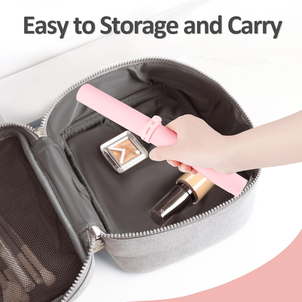 TWAKAP vanity mat protects against scratches and stains while staying portable
