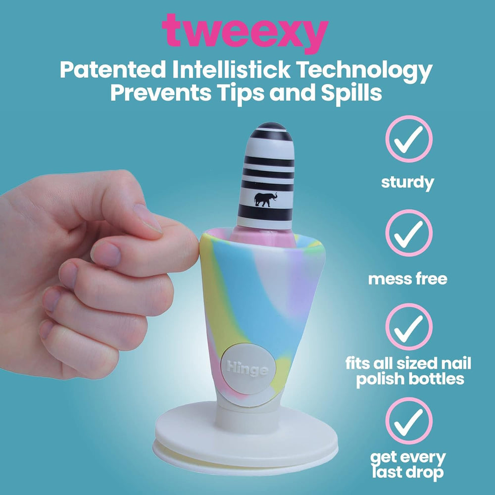 tweexy hinge every-last-drop demonstration shows maximizing bottle usage with adjustable hinge