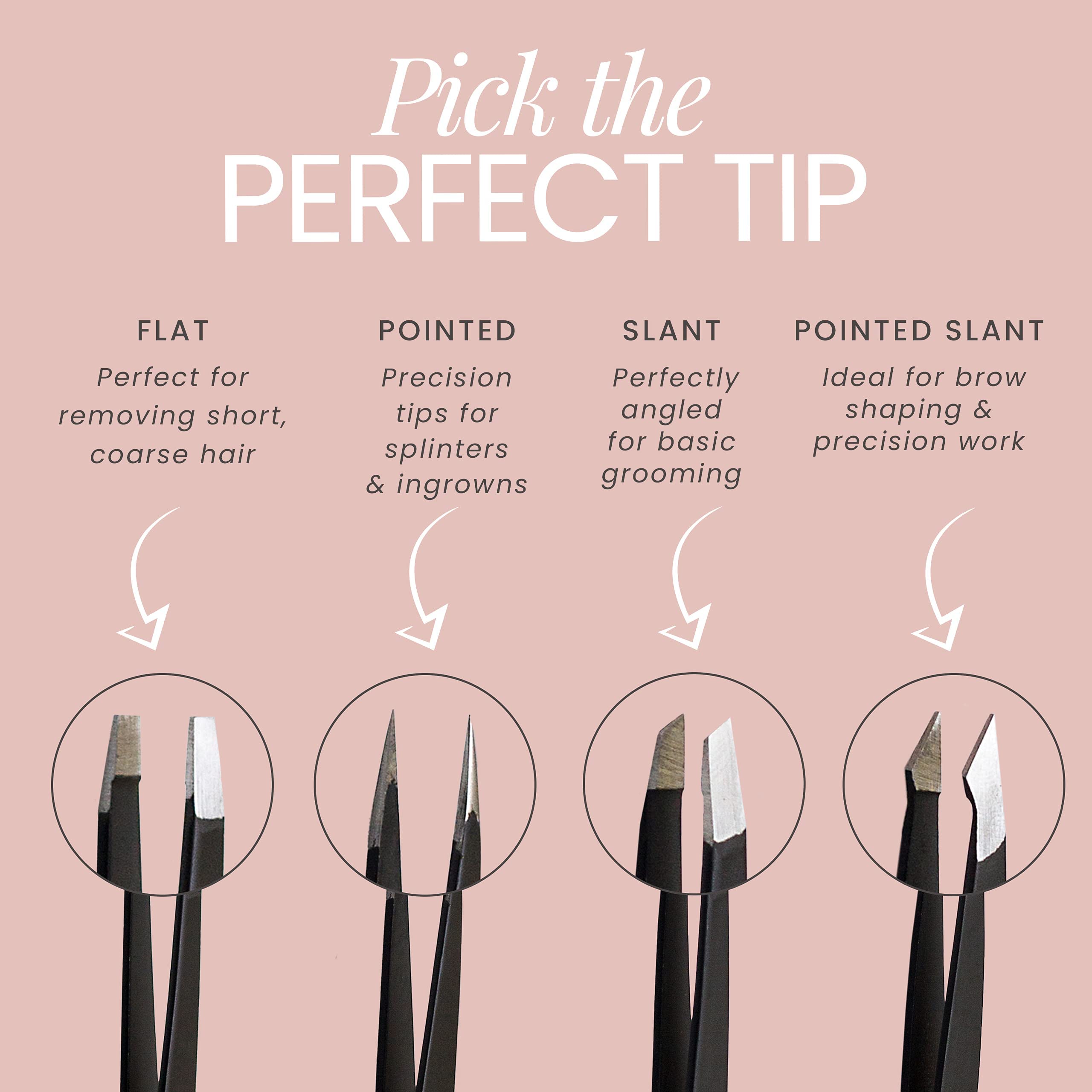 TWEEZER GURU durabilidad-acero-inoxidable para uso prolongado.