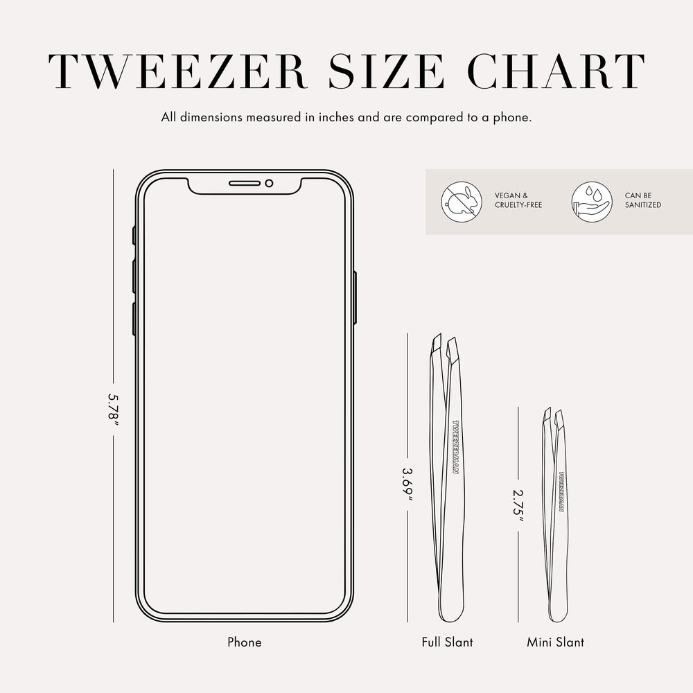 Tweezerman brow shaping use case for precise arch definition.