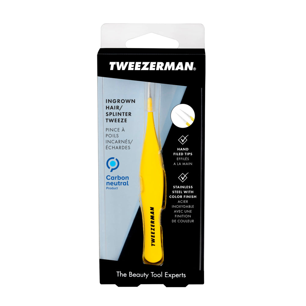 Tweezerman First Aid Splintertweeze easy-to-clean tips promote hygiene