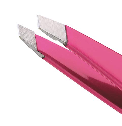 Tweezerman mini slant tweezer travel case highlights portability for on-the-go grooming.